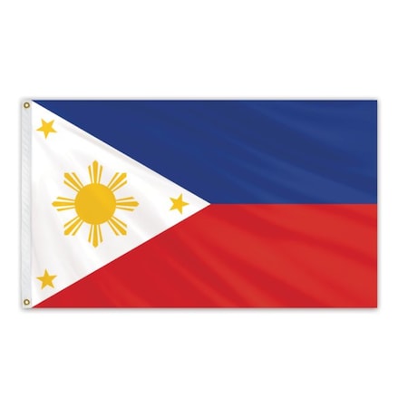 Philippines Outdoor Fly Bright Flag 3'x5'